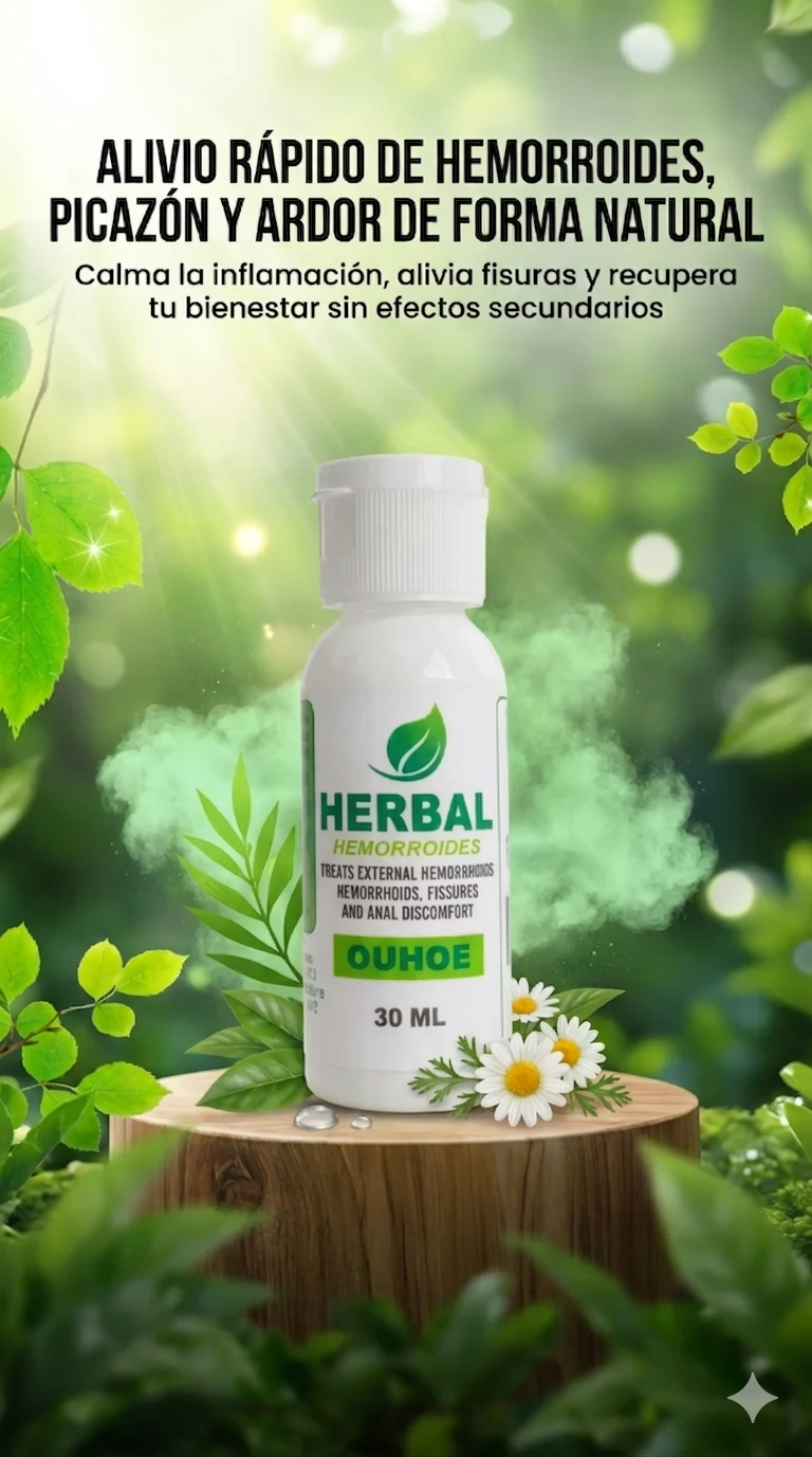 HERBAL PARA HEMORROIDES - ALIVIO EN GOTAS